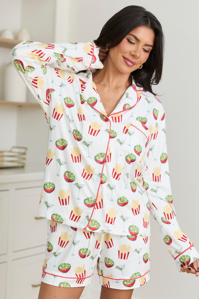 Girl Dinner Pajama Set - Image 2