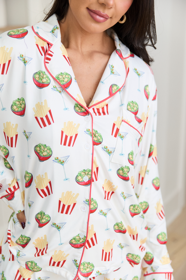 Girl Dinner Pajama Set - Image 6