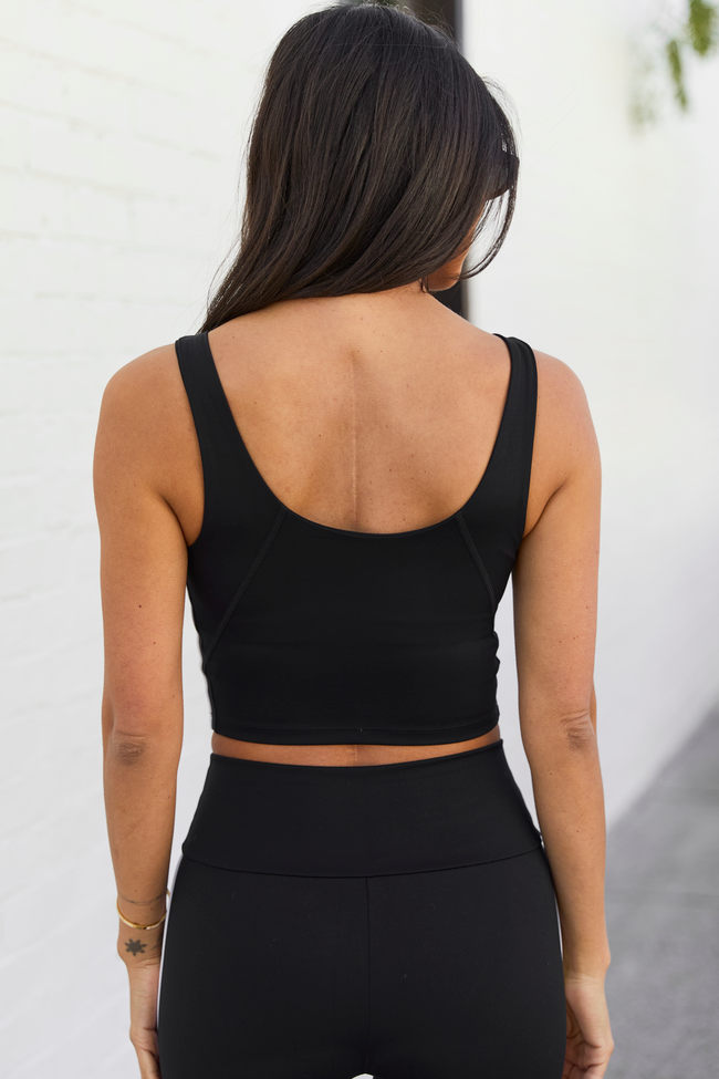 Daily Dash Black Active Tank - Image 4