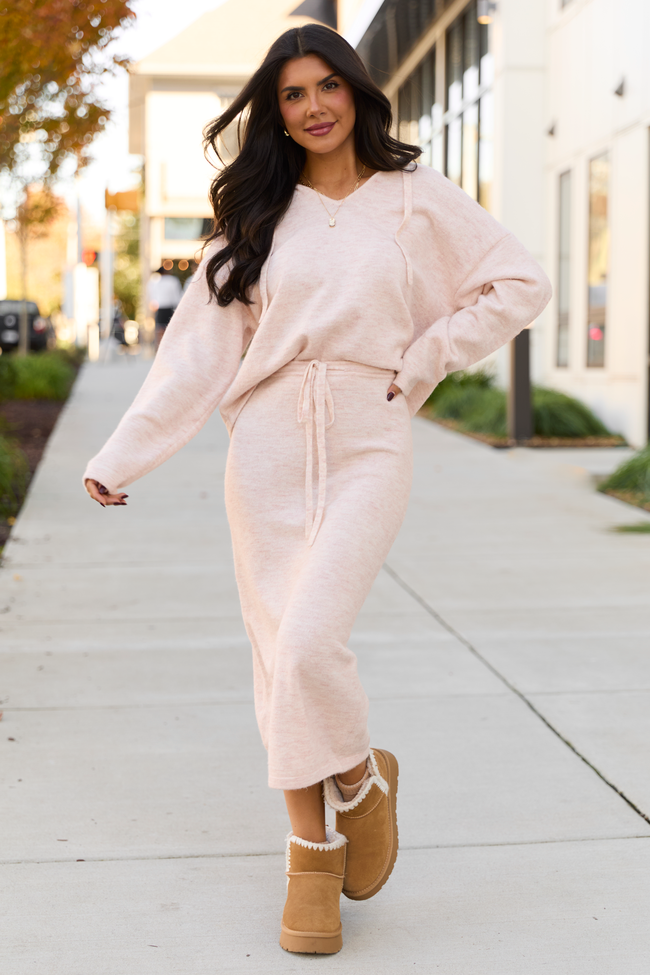 Teresa Pink Hoodie Sweater Amber Massey X Pink Lily - Image 5