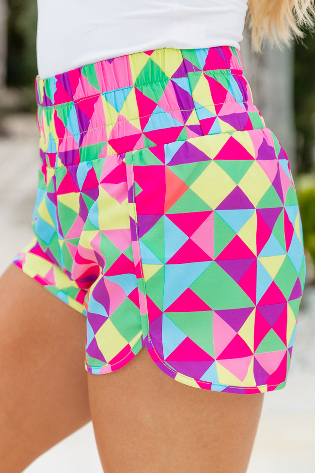 Errands To Run in Dimensional Diva High Waisted Athletic Shorts FINAL SALE - Image 4