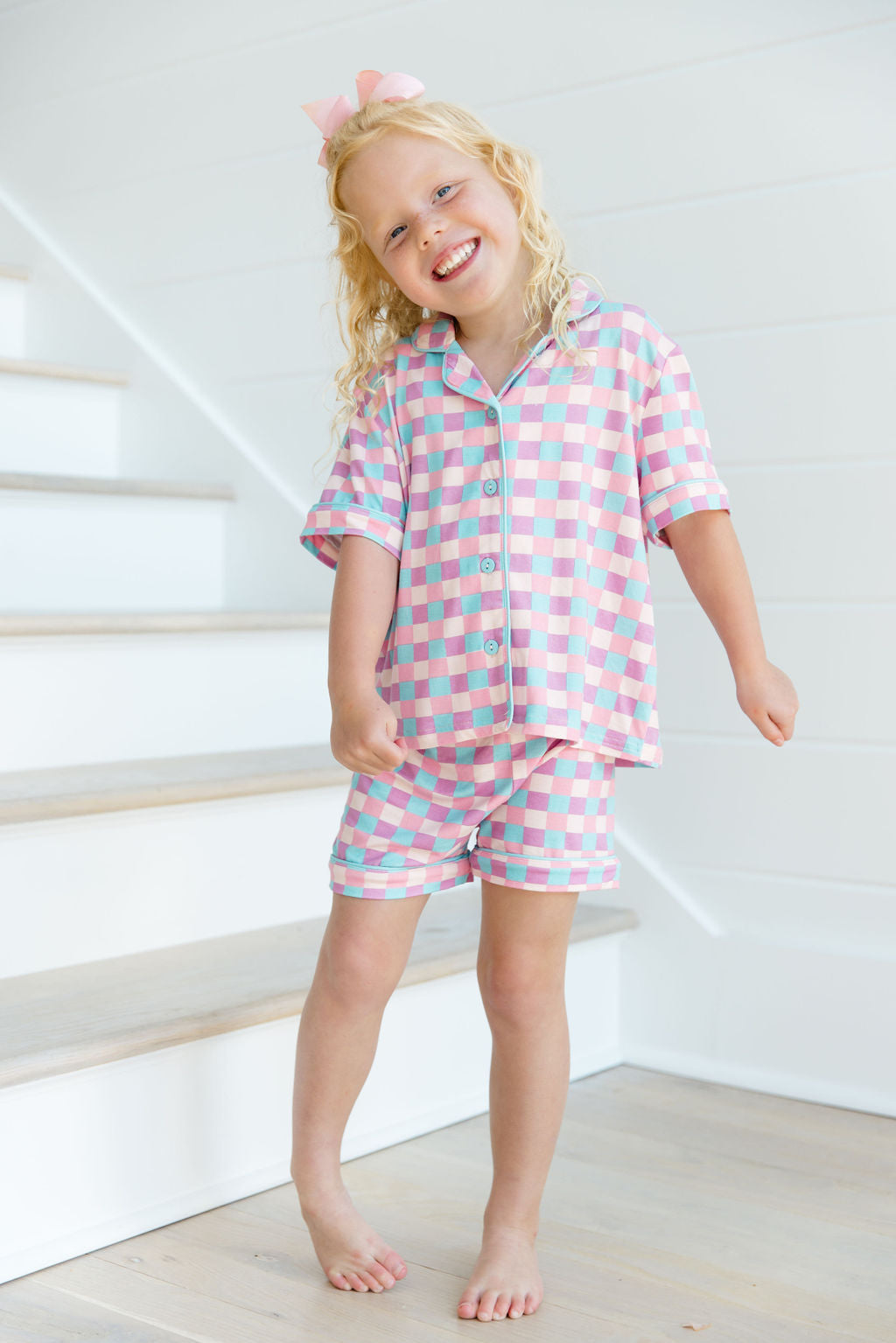 Kid's Good To Get Away In Tori Checkered FINAL SALE - Image 2