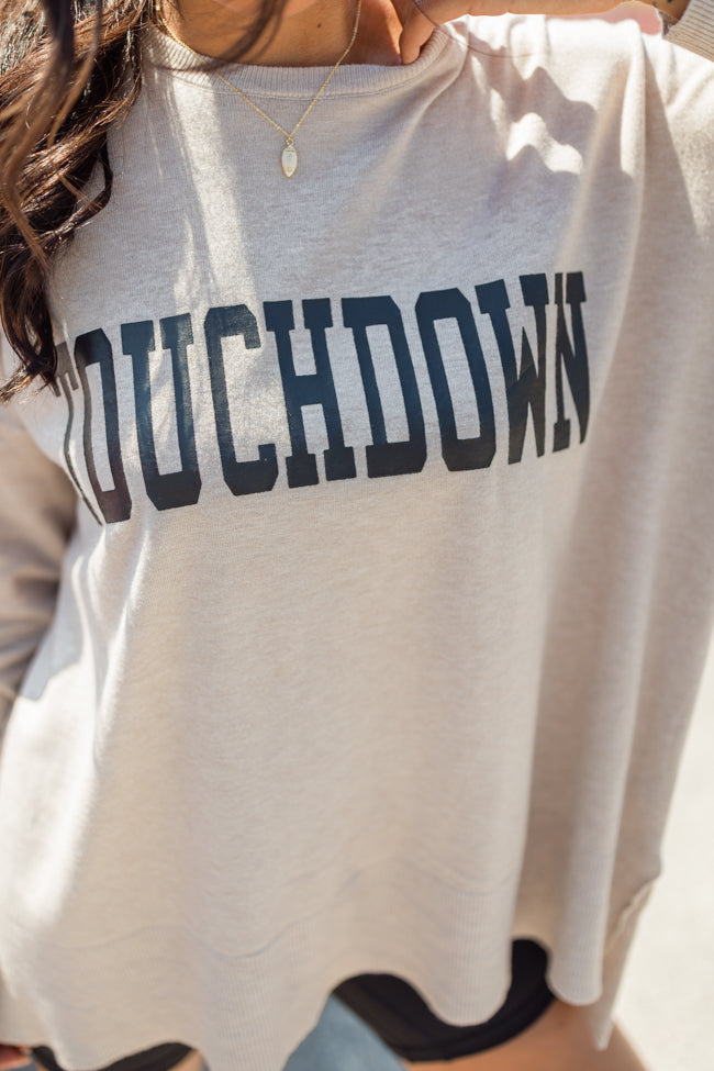 We Need Another Touchdown Beige Sweater FINAL SALE - Image 4
