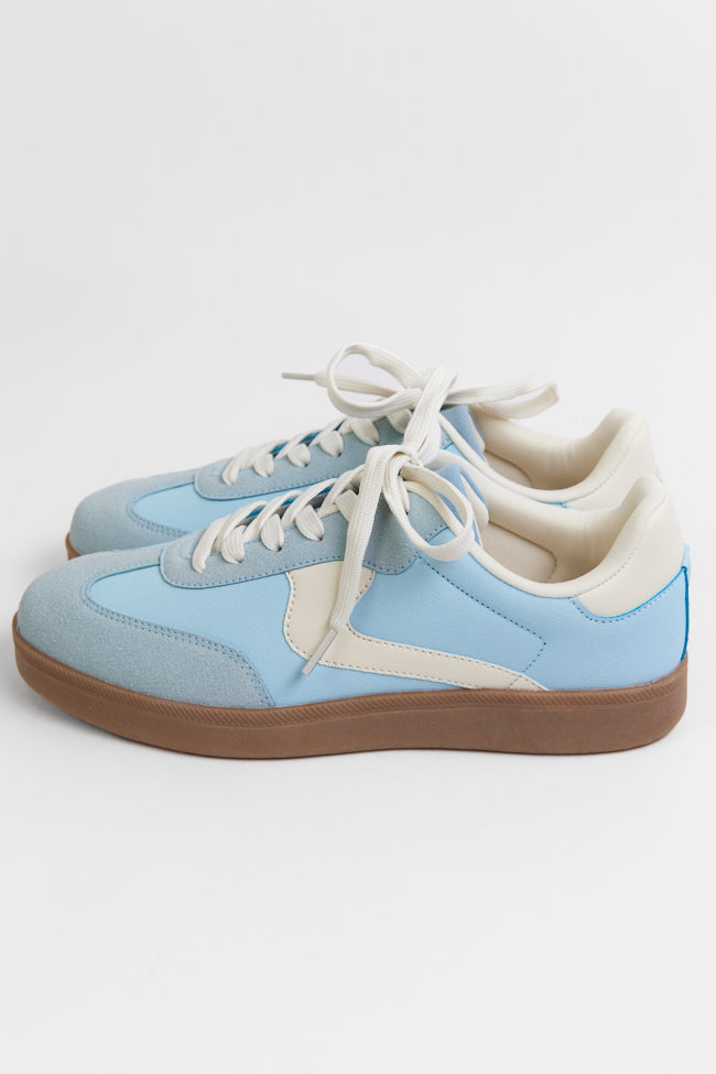 Tiffany Light Blue Swirl Sneakers - Image 2