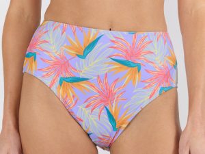 Off The Grid Multi Palm Print Bikini Bottom FINAL SALE