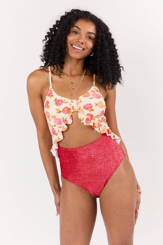 Citrus Grove One Piece Swimsuit FINAL SALE