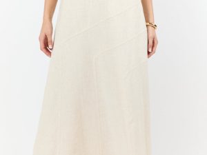 Simple As That Linen Blend Maxi Skirt FINAL SALE