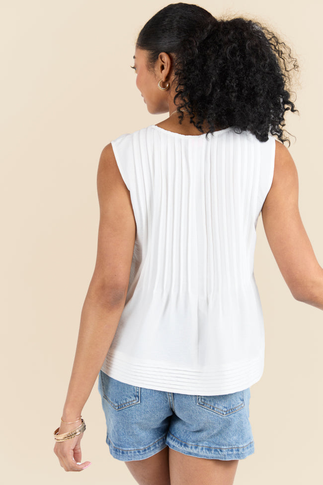 Perfect Promises Ivory Woven Top FINAL SALE - Image 7