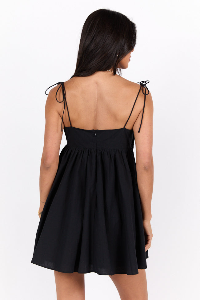 Back In Love Black Bow Dress FINAL SALE - Image 5