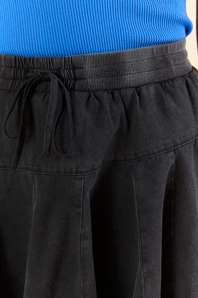 Record Setter Ash Black Skort FINAL SALE - Image 3