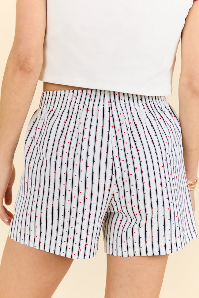 Living My Truth Stripes And Hearts Boxer Shorts FINAL SALE - Image 5