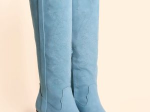 Shania Blue Boots