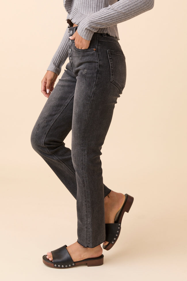 Aurora Black Stone High Rise Skinny Jeans - Image 4