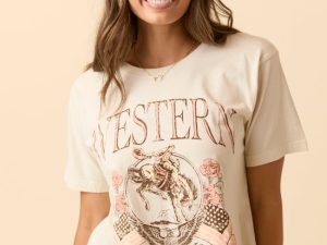 Zutter Western Cream Graphic Tee