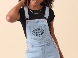 Lucy Gameday Denim Overalls FINAL SALE