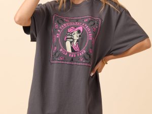 Be A Cowgirl Not A Princess T-Shirt Dress