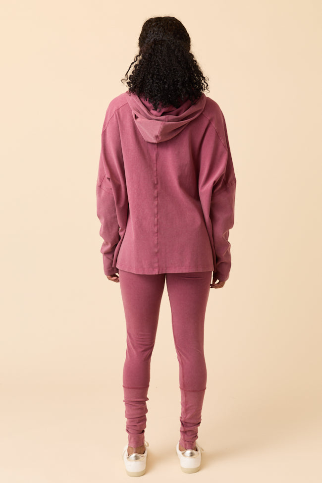 Lexi Claret Oversized Hoodie Set Emily Fauver X Pink Lily - Image 8