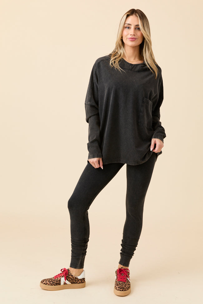 Lexi Black Oversized Hoodie Set Emily Fauver X Pink Lily - Image 4