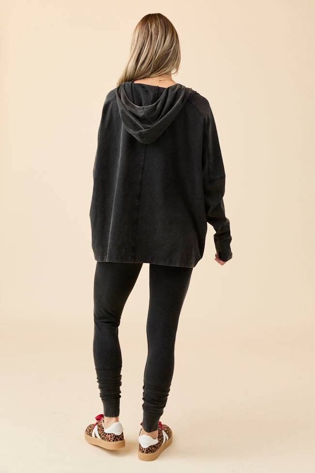 Lexi Black Oversized Hoodie Set Emily Fauver X Pink Lily - Image 7