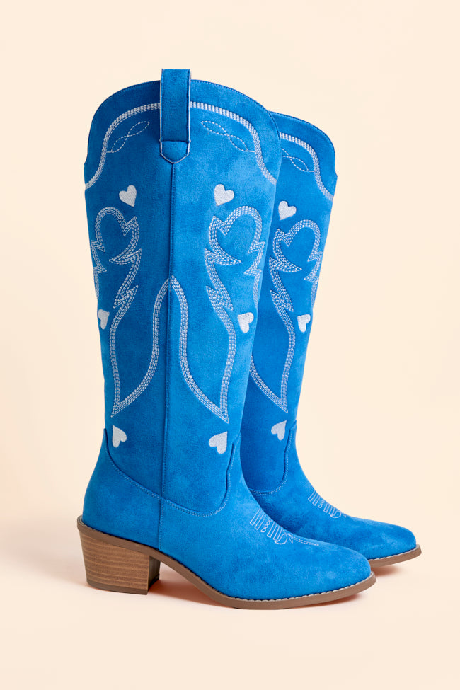 Horton Heart Blue Boots - Image 7