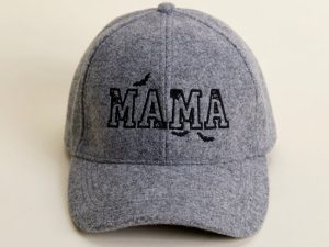 Spooky Mama Grey Baseball Hat FINAL SALE