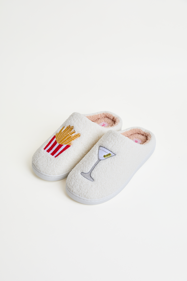 Cozi Girl Dinner Shearling Slippers - Image 5