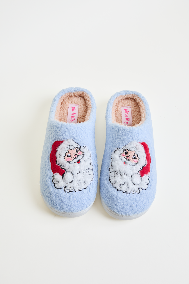 Cozi Vintage Santa Shearling Slippers - Image 2