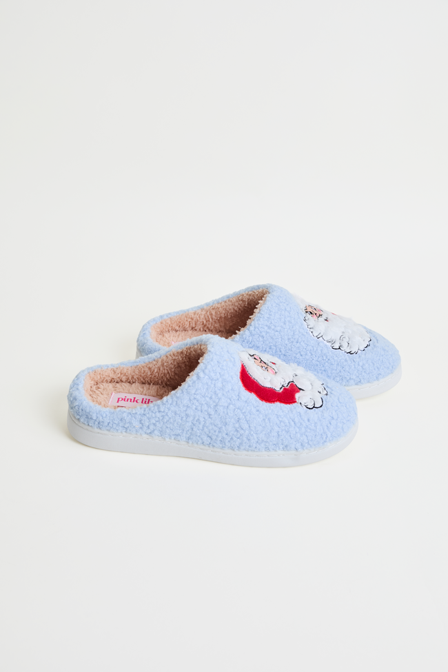Cozi Vintage Santa Shearling Slippers - Image 5