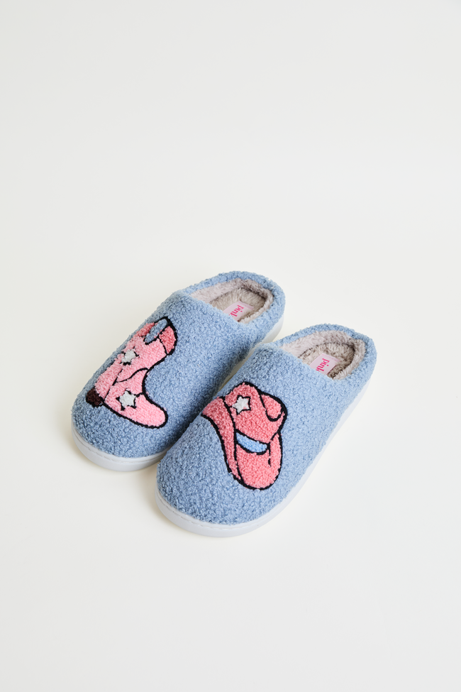 Cozi Western Shearling Slippers - Image 5