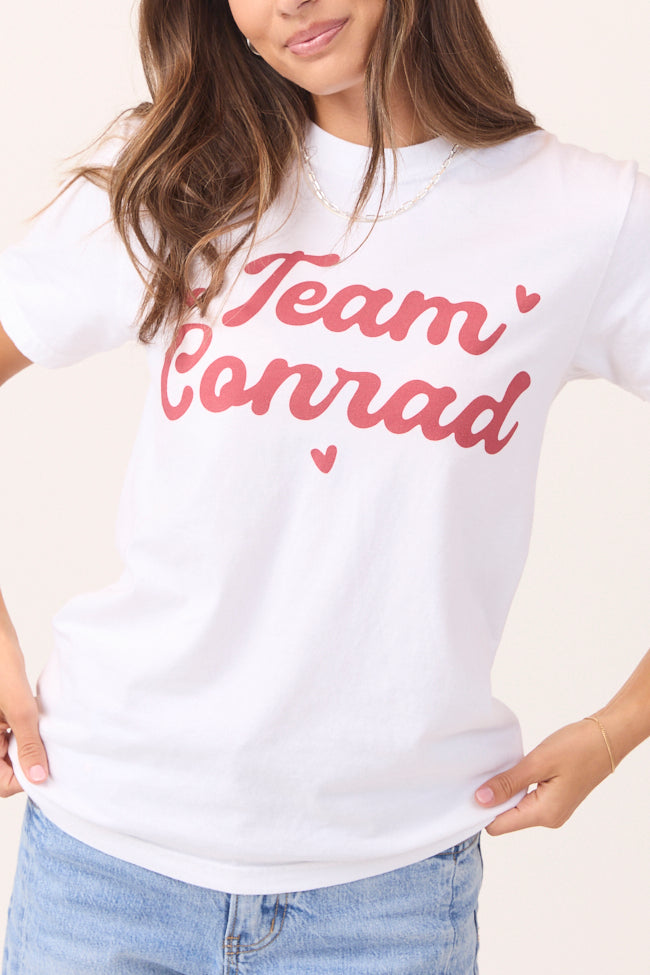 Team Conrad White Graphic Tee - Image 2