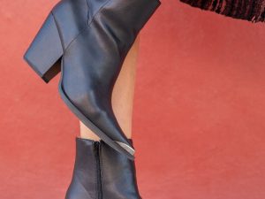 Ellison Black Pointed Toe Booties FINAL SALE