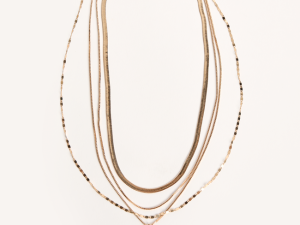 Fallon Gold Horseshoe Necklace