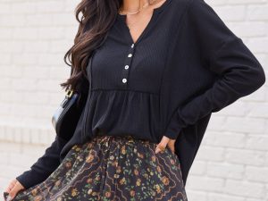 Kayla Floral Printed Skort