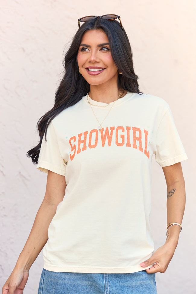 Showgirl Ivory Graphic Tee - Image 4