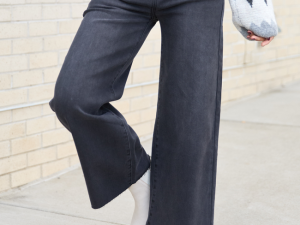 My Favorite Black Wide Leg Jeans